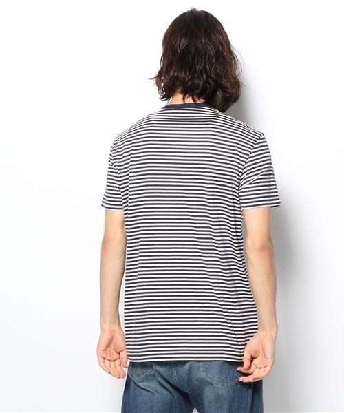 martinique（マルティニーク）の「SUNSPEL/カットソー（Tシャツ/カットソー・メンズ・ホワイト/ネイビー/ホワイト×ブルー/ホワイト×ネイビー/ブルー・2/1）」の8枚目の写真