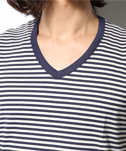 martinique（マルティニーク）の「SUNSPEL/カットソー（Tシャツ/カットソー・メンズ・ホワイト/ネイビー/ホワイト×ブルー/ホワイト×ネイビー/ブルー・2/1）」の9枚目の写真