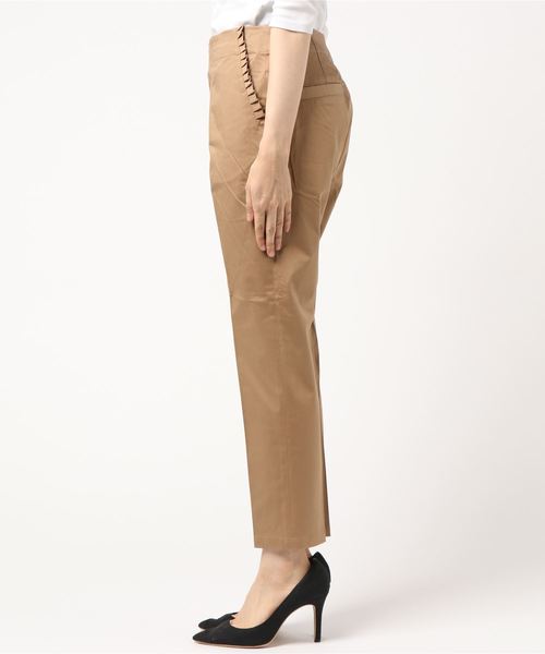 AMERICAN HOLIC（アメリカンホリック）の「・ポケットフリルテーパードパンツ（その他パンツ・レディース・ベージュ/カーキ/ネイビー/ドット・S/L/M）」の7枚目の写真