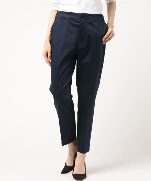 AMERICAN HOLIC（アメリカンホリック）の「・ポケットフリルテーパードパンツ（その他パンツ・レディース・ベージュ/カーキ/ネイビー/ドット・S/L/M）」の17枚目の写真