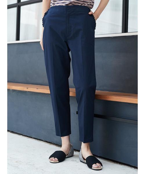 AMERICAN HOLIC（アメリカンホリック）の「・ポケットフリルテーパードパンツ（その他パンツ・レディース・ベージュ/カーキ/ネイビー/ドット・S/L/M）」の12枚目の写真