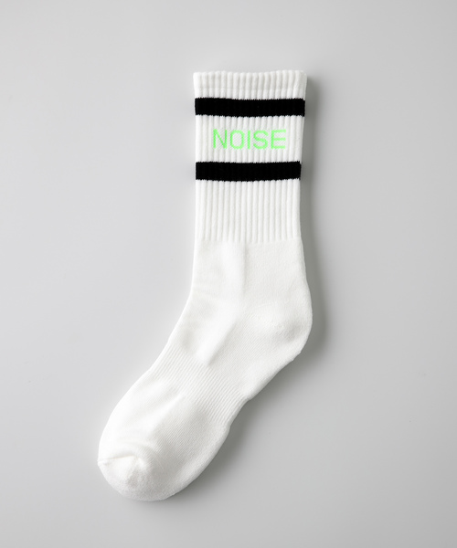 NOISE MAKER（ノイズメーカー）の「メンズソックス（ソックス/靴下・メンズ・ブラック/イエロー/オレンジ/グリーン・FREE）」の3枚目の写真