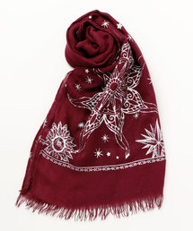 チャイハネ | 【チャイハネ】夜空に輝く月星ストール(ストール/ショール)