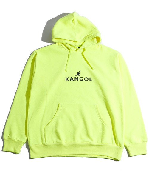 KANGOL（カンゴール）の「∴WEGO/KANGOL別注起毛ビッグシルエットパーカー（パーカー・メンズ・ホワイト/ブラック/カーキ/イエロー系その他・MEDIUM/LARGE）」の7枚目の写真