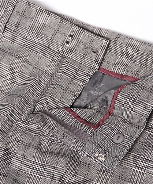 Soareak(ソアリーク)の「グレンチェッククロップドパンツ(スラックス・レディース・グレー/ブラウン・SMALL/MEDIUM)」の9枚目の写真