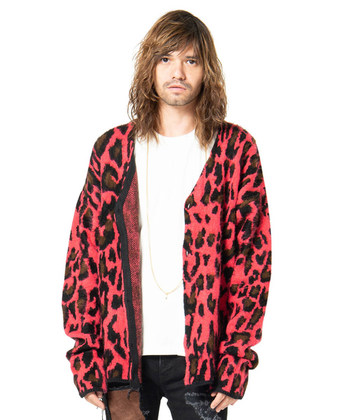 glamb kelog レオパード カーディガン 2 ブラウン系 glamb（グラム）の「【glamb】Kelog cardigan（カーディガン
