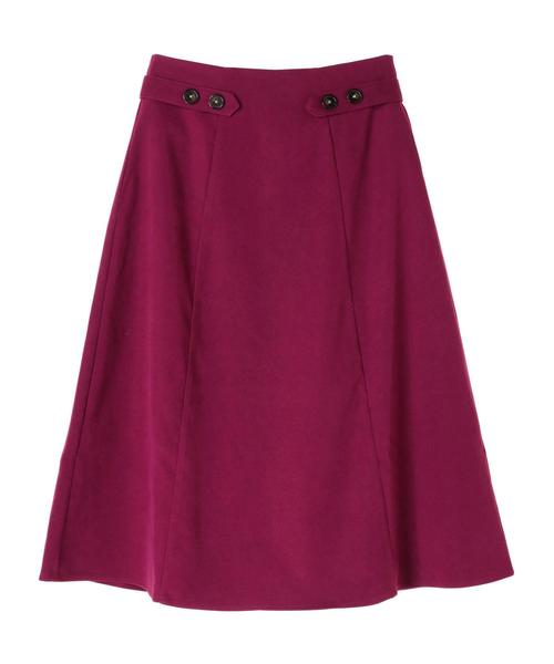 YECCA VECCA（イェッカヴェッカ）の「・2wayフレアスカート（スカート・レディース・ブラック/ベージュ/イエロー/ブルー/パープル・FREE）」の9枚目の写真