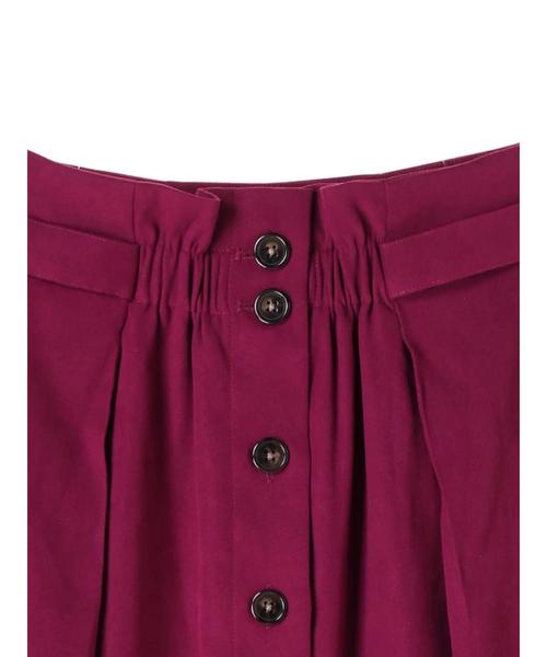 YECCA VECCA（イェッカヴェッカ）の「・2wayフレアスカート（スカート・レディース・ブラック/ベージュ/イエロー/ブルー/パープル・FREE）」の19枚目の写真