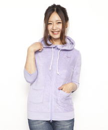 X-girl | PILE ZIP HOODIE(パーカー)