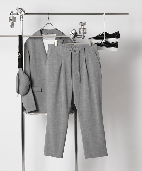 JOURNAL STANDARD（ジャーナルスタンダード）の「【SOLOTEX】TW  TRO イージーパンツ♯（その他パンツ・メンズ・ライトグレー/ネイビー/グレー・SMALL/MEDIUM/LARGE）」の2枚目の写真