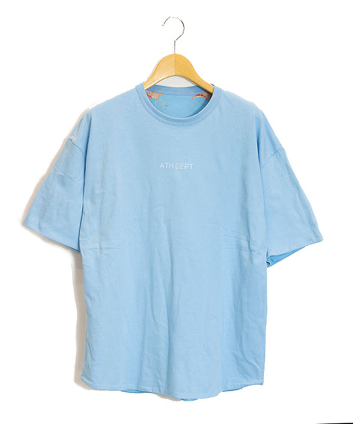 JACKROSE(ジャックローズ)の「JE-リバーシブル・フラミンゴ 半袖Tシャツ(Tシャツ/カットソー・メンズ・ホワイト/ブラック/サックスブルー・M/L)」の1枚目の写真