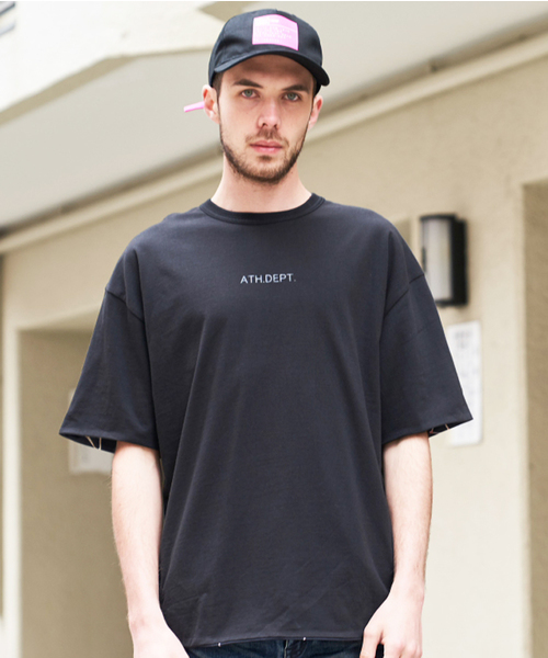 JACKROSE(ジャックローズ)の「JE-リバーシブル・フラミンゴ 半袖Tシャツ(Tシャツ/カットソー・メンズ・ホワイト/ブラック/サックスブルー・M/L)」の3枚目の写真