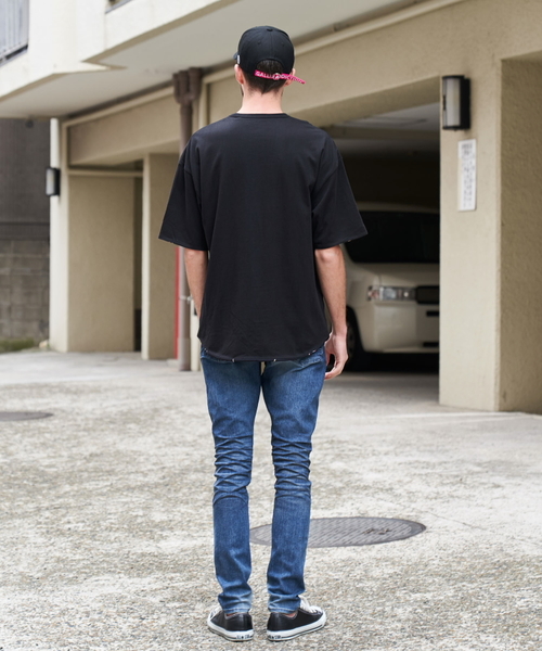 JACKROSE(ジャックローズ)の「JE-リバーシブル・フラミンゴ 半袖Tシャツ(Tシャツ/カットソー・メンズ・ホワイト/ブラック/サックスブルー・M/L)」の14枚目の写真