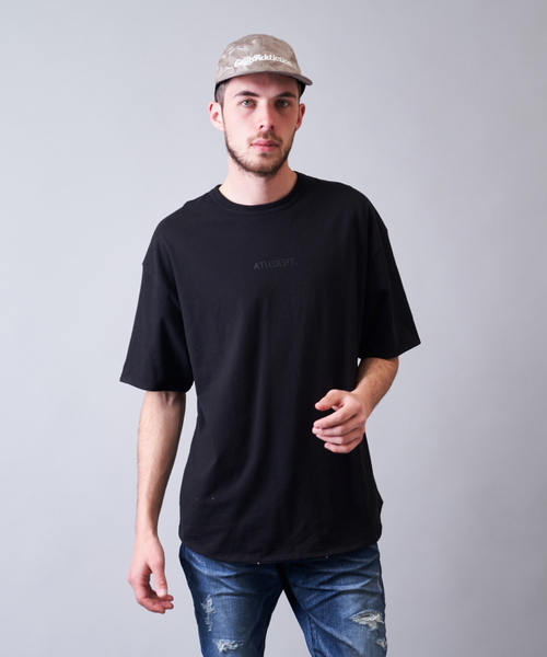 JACKROSE(ジャックローズ)の「JE-リバーシブル・フラミンゴ 半袖Tシャツ(Tシャツ/カットソー・メンズ・ホワイト/ブラック/サックスブルー・M/L)」の5枚目の写真