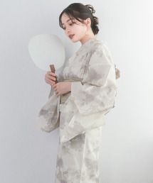 KYOETSU（キョウエツ）の「1人で簡単着付け セパレート 浴衣 3点セット( セパレート浴衣 + 帯 ) B（浴衣）」