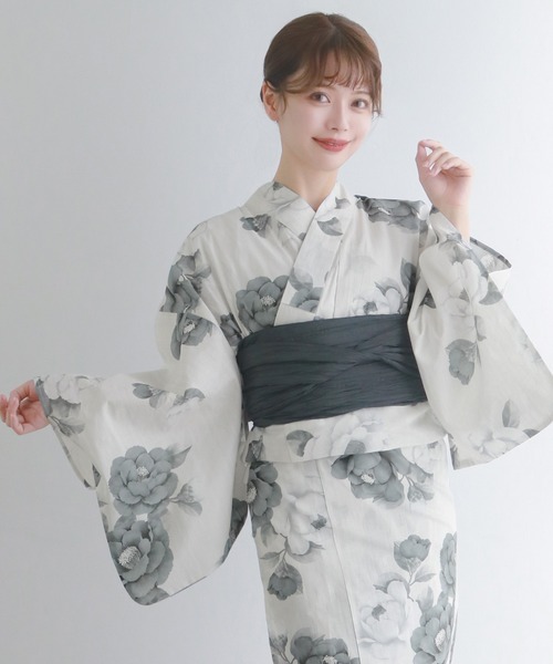 ハンドメイド浴衣地のオールインワン＆バック小物など10点セット ハンドメイド浴衣地のオールインワン＆バック小物など10点セット