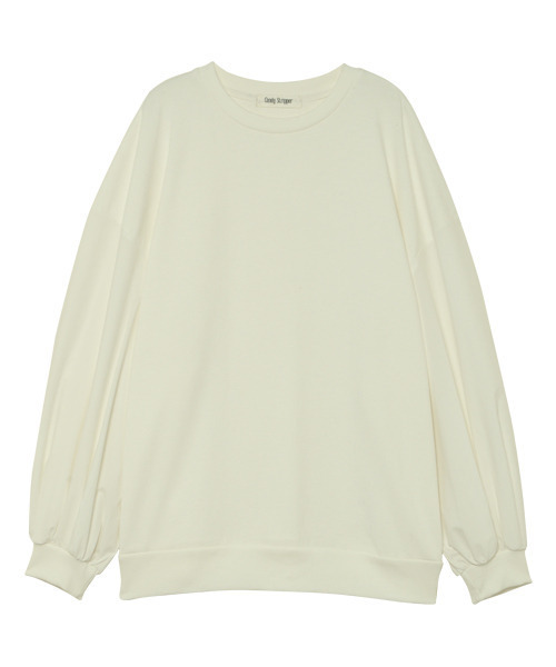 Candy Stripper(キャンディストリッパー)の「SWITCHED SLEEVE トップス(Tシャツ/カットソー・レディース・ブラック/オフホワイト/ベージュ・2)」の11枚目の写真