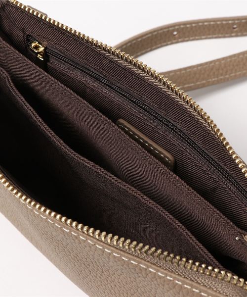 PADMA(パドマ)の「【PADMA/パドマ】【牛革】牛革3ポケットサコッシュ(ショルダーバッグ・レディース・ブラック/オレンジ/ブルー/ベージュ系その他・FREE)」の19枚目の写真