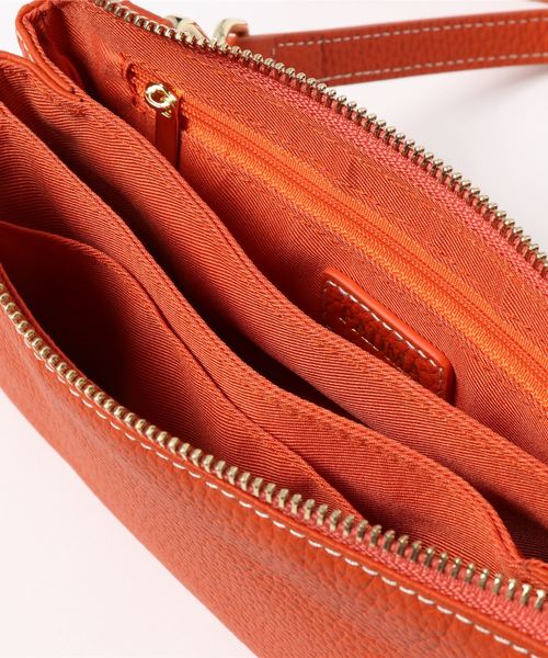 PADMA(パドマ)の「【PADMA/パドマ】【牛革】牛革3ポケットサコッシュ(ショルダーバッグ・レディース・ブラック/オレンジ/ブルー/ベージュ系その他・FREE)」の20枚目の写真
