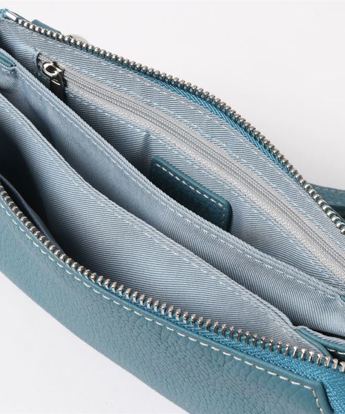PADMA(パドマ)の「【PADMA/パドマ】【牛革】牛革3ポケットサコッシュ(ショルダーバッグ・レディース・ブラック/オレンジ/ブルー/ベージュ系その他・FREE)」の22枚目の写真