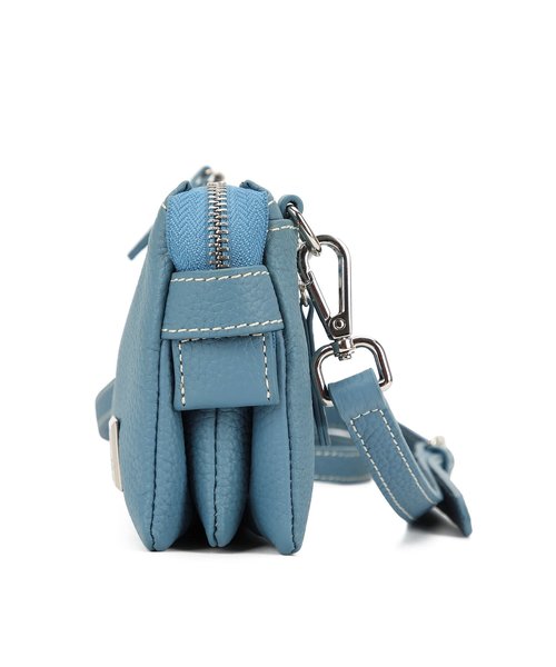 PADMA(パドマ)の「【PADMA/パドマ】【牛革】牛革3ポケットサコッシュ(ショルダーバッグ・レディース・ブラック/オレンジ/ブルー/ベージュ系その他・FREE)」の17枚目の写真