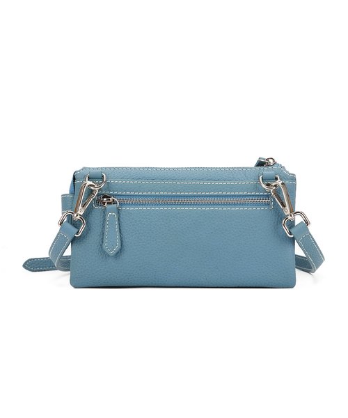 PADMA(パドマ)の「【PADMA/パドマ】【牛革】牛革3ポケットサコッシュ(ショルダーバッグ・レディース・ブラック/オレンジ/ブルー/ベージュ系その他・FREE)」の8枚目の写真