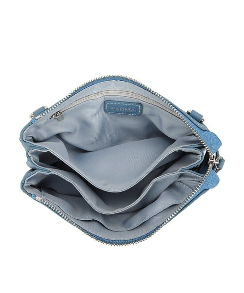 PADMA(パドマ)の「【PADMA/パドマ】【牛革】牛革3ポケットサコッシュ(ショルダーバッグ・レディース・ブラック/オレンジ/ブルー/ベージュ系その他・FREE)」の6枚目の写真
