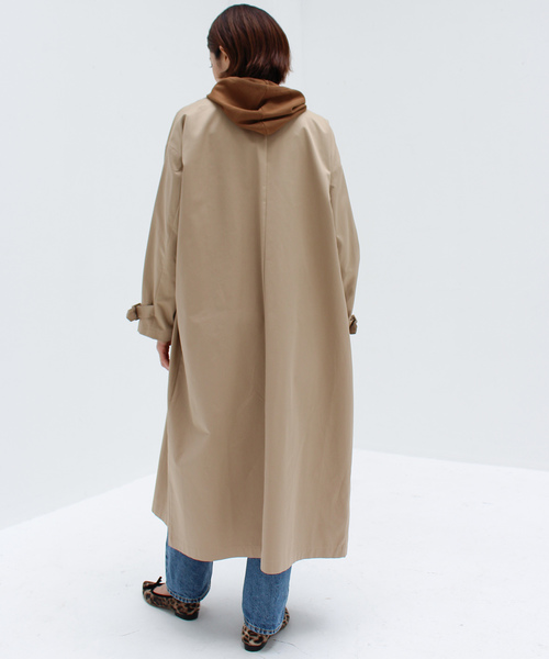 ottilie（オティーリエ）の「オーバーチェスターコート（チェスターコート・レディース・ブラック/ベージュ/カーキ・FREE）」の9枚目の写真