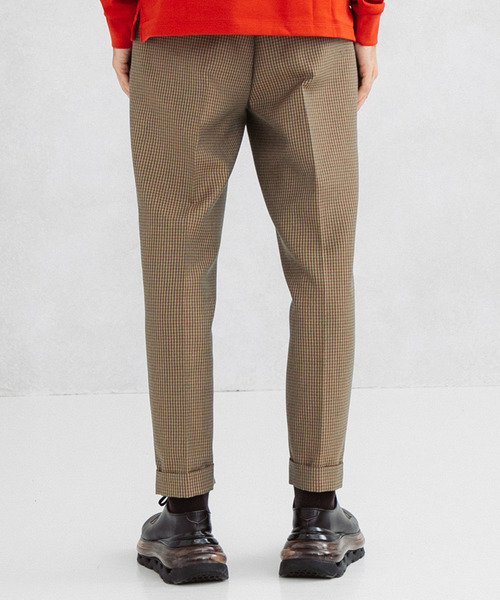 UNITED TOKYO（ユナイテッドトウキョウ）の「チェックセーラートラウザーズ（その他パンツ・メンズ・ブラウン/グレー・1/2/3）」の3枚目の写真