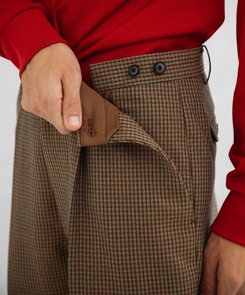 UNITED TOKYO（ユナイテッドトウキョウ）の「チェックセーラートラウザーズ（その他パンツ・メンズ・ブラウン/グレー・1/2/3）」の8枚目の写真