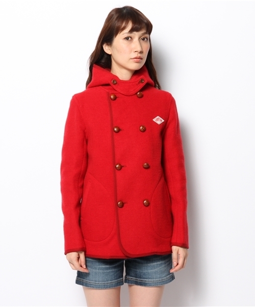 Ray BEAMS（レイビームス）の「DANTON / Wブレストコート（その他アウター・レディース・レッド/ネイビー・36/34）」の17枚目の写真