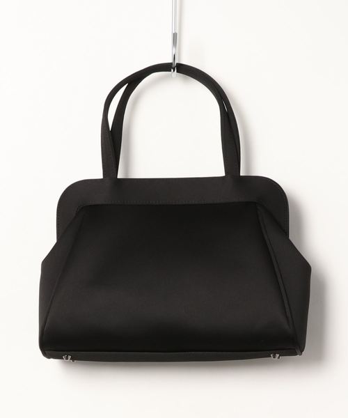 CARETTE（カレット）の「使いやすい「がま口デザイン」のブラックバッグ【喪服 礼服 ブラックフォーマル】（ハンドバッグ・レディース・ブラック・ONE SIZE）」の2枚目の写真