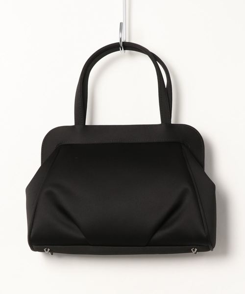 CARETTE（カレット）の「使いやすい「がま口デザイン」のブラックバッグ【喪服 礼服 ブラックフォーマル】（ハンドバッグ・レディース・ブラック・ONE SIZE）」の3枚目の写真