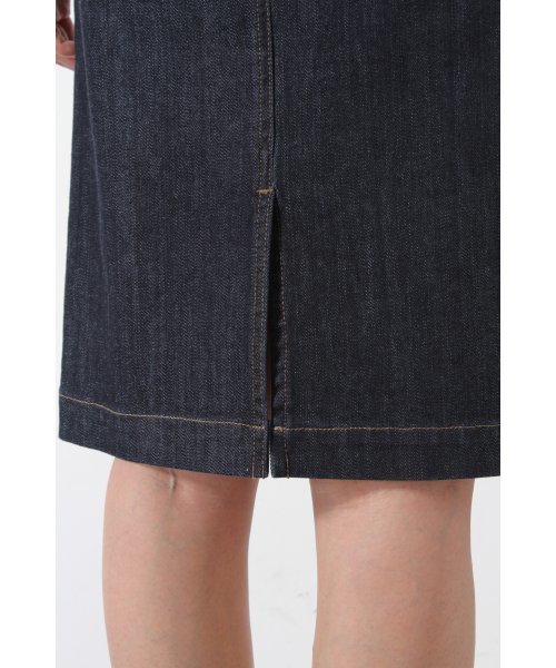 ivory court(アイボリーコート)の「◇デニム タイトスカート(デニムスカート・レディース・ホワイト/ネイビー・36/38/40)」の7枚目の写真