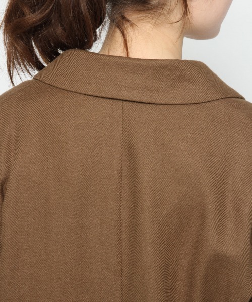 Heather（ヘザー）の「アサコンテーラードジャケット　874298（テーラードジャケット・レディース・ライトベージュ/ブラウン/グリーン系その他・FREE）」の15枚目の写真