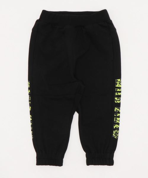 BABYDOLL(ベビードール)の「サイドメッセージジョガーロングパンツ 3887K (トップス別売)(スウェットパンツ・キッズ・ブラック/ターコイズブルー・130cm/140cm/110cm/90cm/150cm/120cm/100cm)」の5枚目の写真