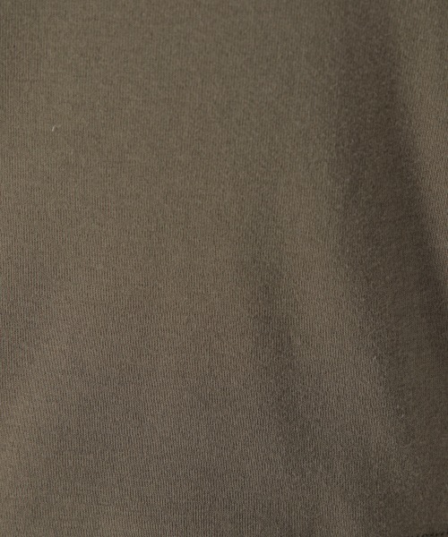 BAYFLOW(ベイフロー)の「シルキーフライス半袖CネックT(Tシャツ/カットソー・レディース・ベージュ/オフホワイト/カーキ/その他1/その他2・SMALL/MEDIUM/LARGE)」の13枚目の写真