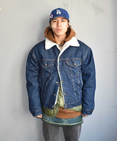 Levi's(リーバイス)の「【ヴィンテージ古着】Levi's/リーバイス 裏ボア デニムジャケット(デニムジャケット・メンズ・ブルー・MEDIUM)」の7枚目の写真
