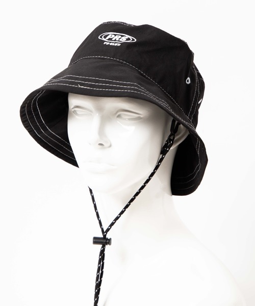 WEGO(ウィゴー)の「WEGO/ステッチサファリハット(ハット・レディース・パープル/ブラック/ホワイト・FREE)」の11枚目の写真