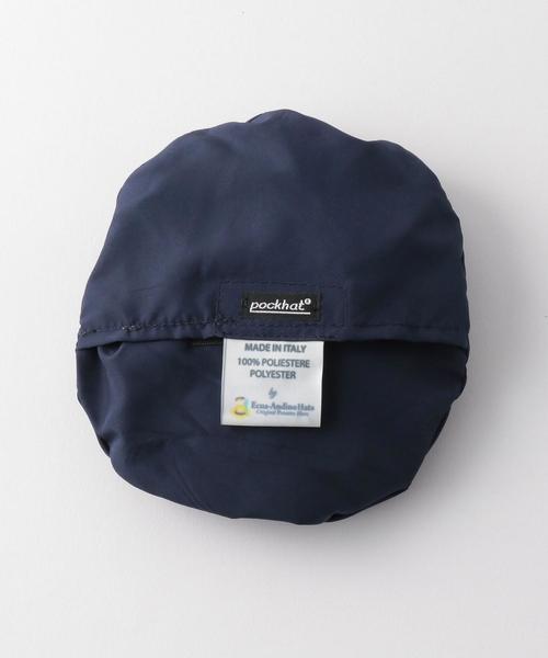 Steven Alan（スティーブンアラン）の「＜Ecua-Andino＞ POCKET HAT/ハット（ハット・メンズ・ネイビー/グレー・LARGE）」の3枚目の写真