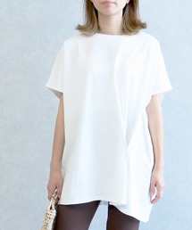 reca | リサイクルコットンドレープTシャツ(Tシャツ/カットソー)