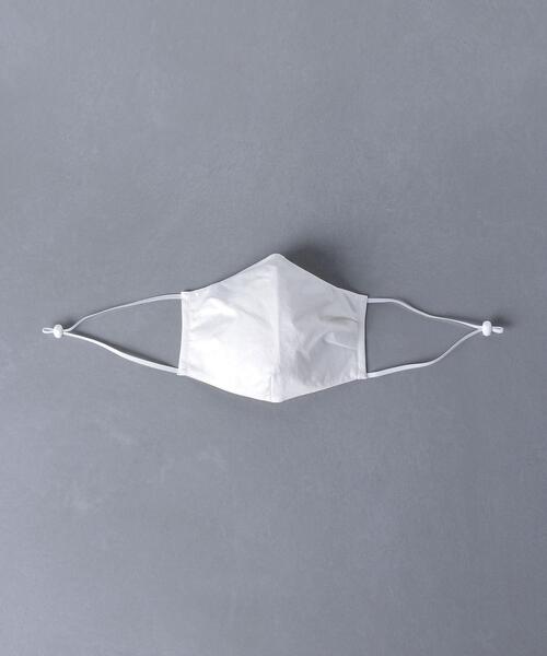 UNITED ARROWS(ユナイテッドアローズ)の「<UNITED ARROWS > コットン ウォッシャブル マスク(マスク・メンズ・オリーブ/ナチュラル/ダークグレー/ホワイト・FREE)」の1枚目の写真