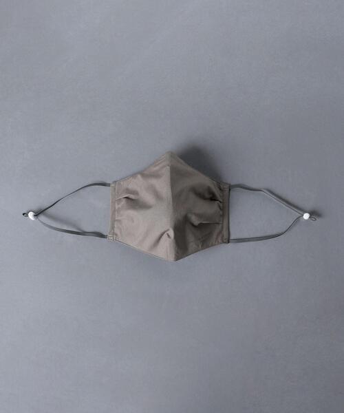 UNITED ARROWS(ユナイテッドアローズ)の「<UNITED ARROWS > コットン ウォッシャブル マスク(マスク・メンズ・オリーブ/ナチュラル/ダークグレー/ホワイト・FREE)」の4枚目の写真