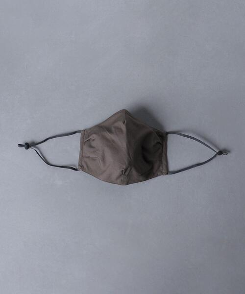 UNITED ARROWS(ユナイテッドアローズ)の「<UNITED ARROWS > コットン ウォッシャブル マスク(マスク・メンズ・オリーブ/ナチュラル/ダークグレー/ホワイト・FREE)」の2枚目の写真
