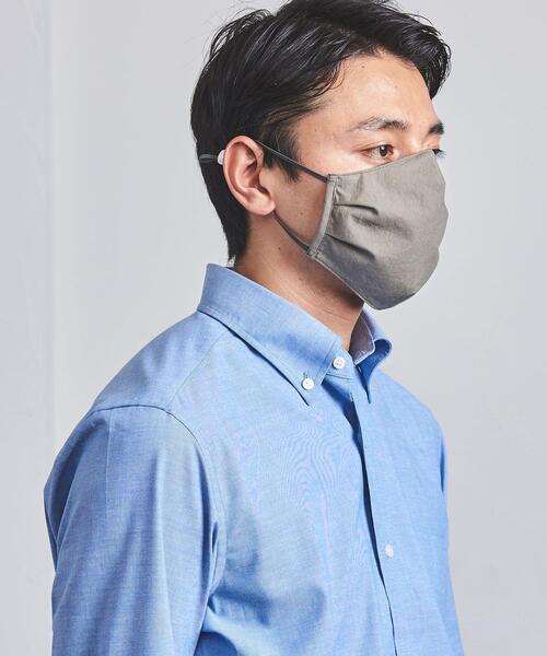UNITED ARROWS(ユナイテッドアローズ)の「<UNITED ARROWS > コットン ウォッシャブル マスク(マスク・メンズ・オリーブ/ナチュラル/ダークグレー/ホワイト・FREE)」の22枚目の写真