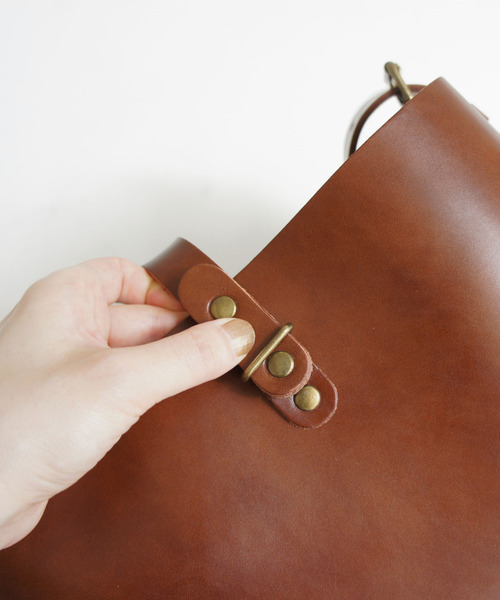 TIDEWAY（タイドウェイ）の「NUME BERO SHOULDER/S（ショルダーバッグ・レディース・ブラック/その他/チョコ/キャメル・FREE）」の7枚目の写真