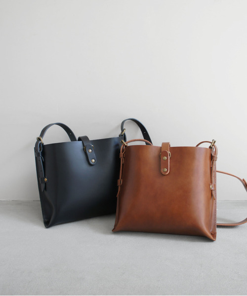 TIDEWAY（タイドウェイ）の「NUME BERO SHOULDER/S（ショルダーバッグ・レディース・ブラック/その他/チョコ/キャメル・FREE）」の11枚目の写真