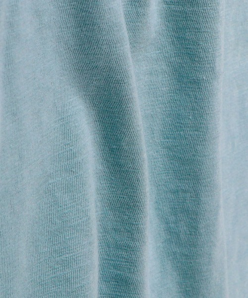 BRANSHES(ブランシェス)の「【プチプラ】バイカラーロゴ半袖Tシャツ(Tシャツ/カットソー・キッズ・チャコールグレー/サックスブルー・140cm/120cm/100cm/150cm/130cm/90cm/110cm)」の4枚目の写真