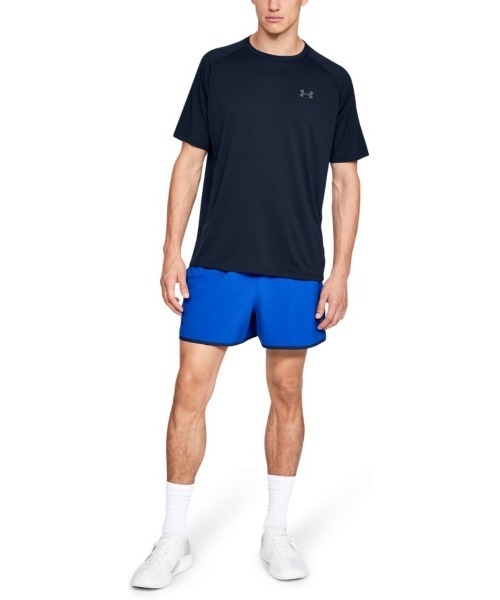 UNDER ARMOUR(アンダーアーマー)の「UAテック ショートスリーブ Tシャツ2.0(トレーニング/メンズ)(Tシャツ/カットソー・メンズ・ダークグレー/ブラック×グレー/レッド/グレイッシュブルー/ロイヤルブルー/ブラック/グレー/ホワイト/ネイビー・3XL/MD/XXL/SM/XL/LG)」の6枚目の写真