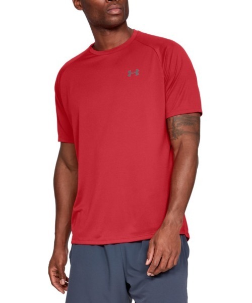UNDER ARMOUR(アンダーアーマー)の「UAテック ショートスリーブ Tシャツ2.0(トレーニング/メンズ)(Tシャツ/カットソー・メンズ・ダークグレー/ブラック×グレー/レッド/グレイッシュブルー/ロイヤルブルー/ブラック/グレー/ホワイト/ネイビー・3XL/MD/XXL/SM/XL/LG)」の9枚目の写真